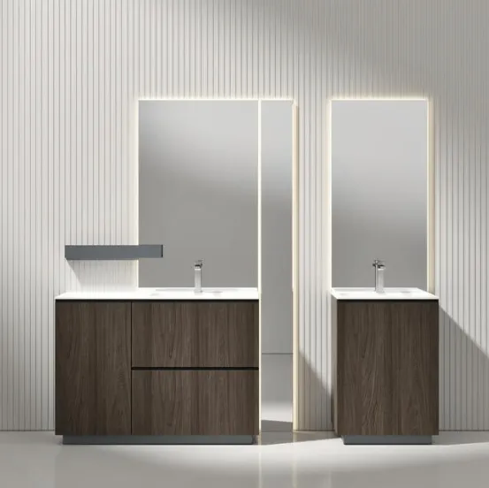 Mobile da Bagno a terra Giunone 9013 in nobilitato Vulcano di Edoné