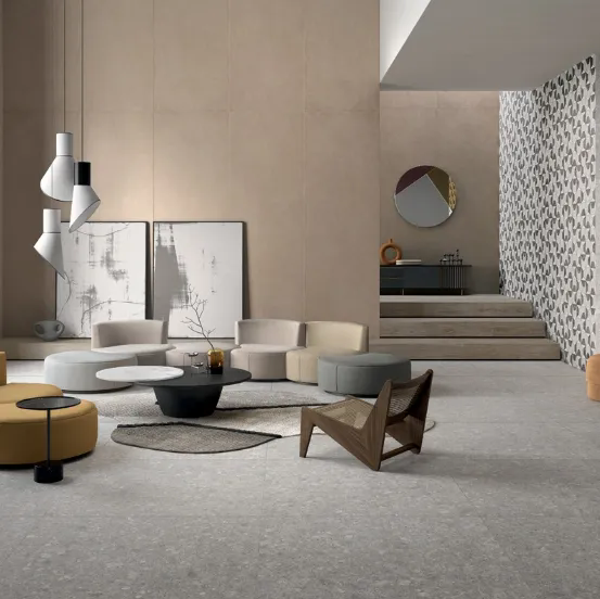 Piastrelle effetto pietra Side Stone Cluster Mid di Lea Ceramiche