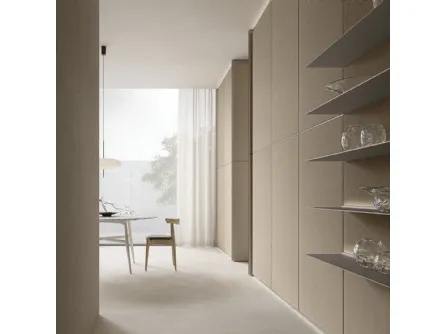 Boiserie Modulor Rafia di Rimadesio