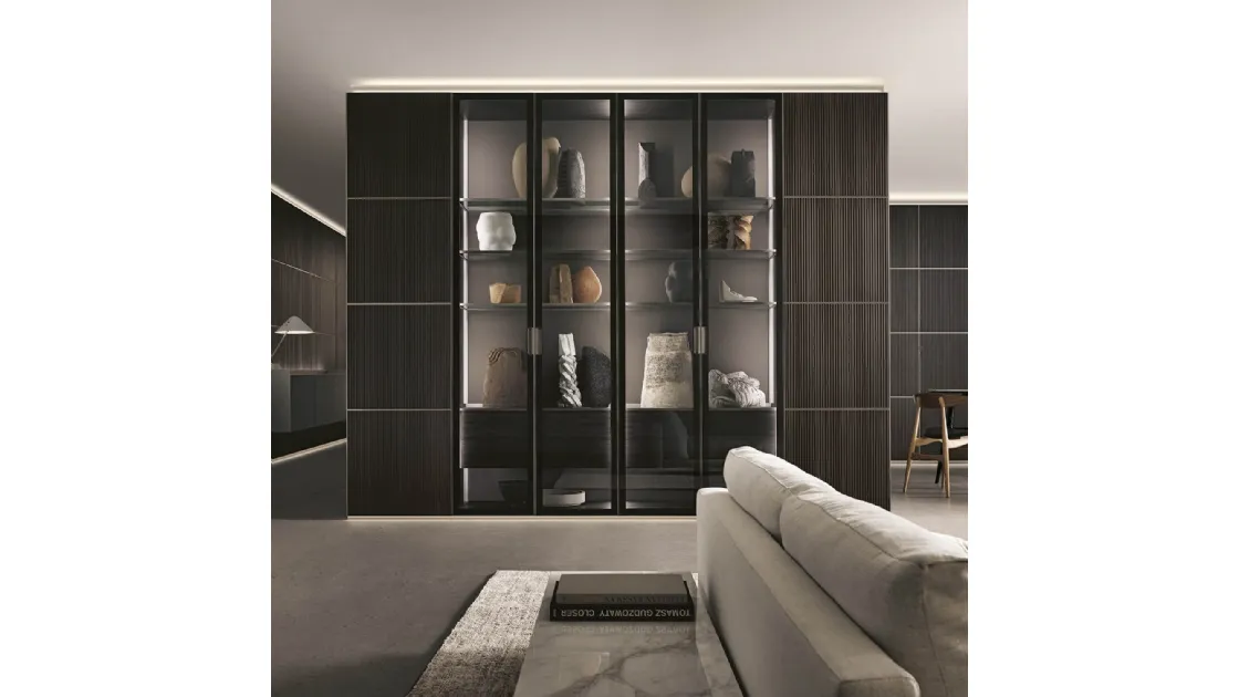 Boiserie Modulor Rovere Termotrattato di Rimadesio