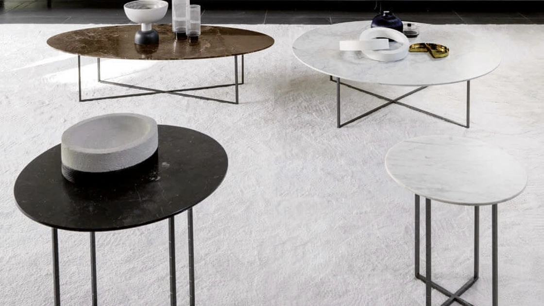 Tavolino Sabi con top in marmo di Desirèe