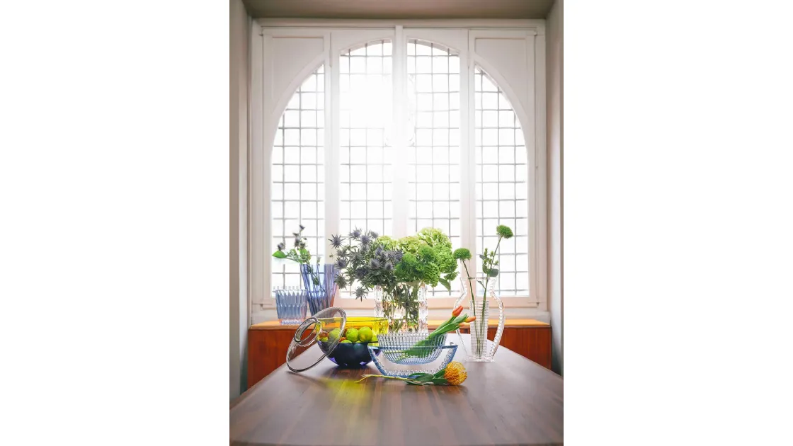 Vaso di design U Shine di Kartell