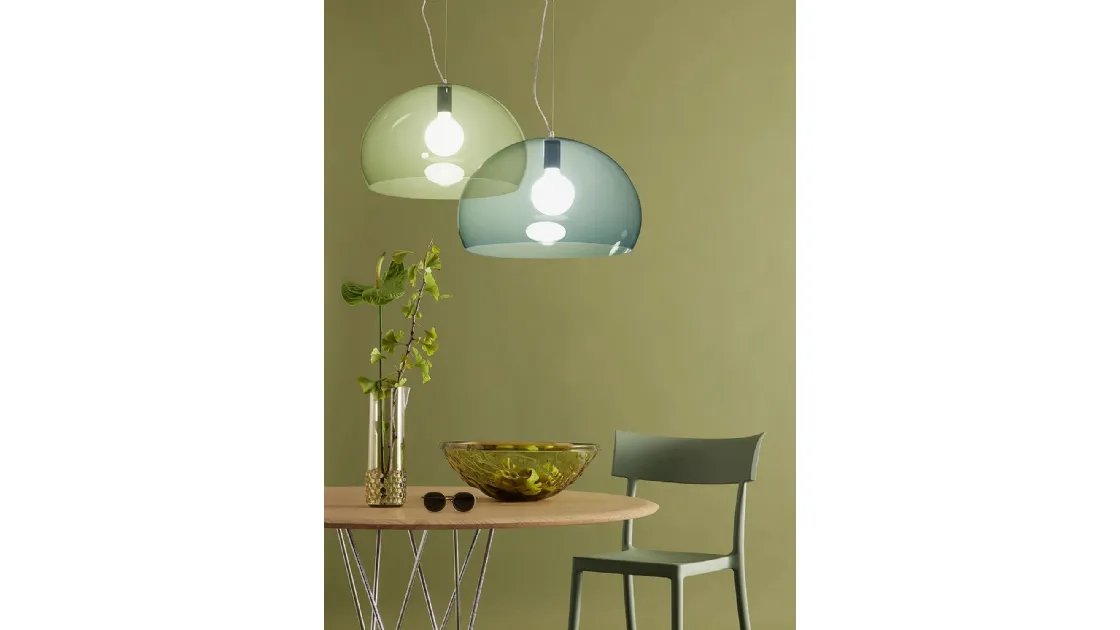 Lampada a sospensione Fl/y di Kartell