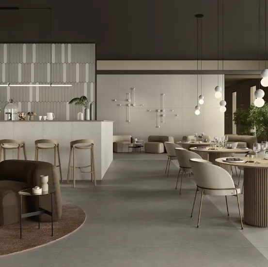 Piastrelle Pigmenti Harvest Mist e Sunset di Lea Ceramiche