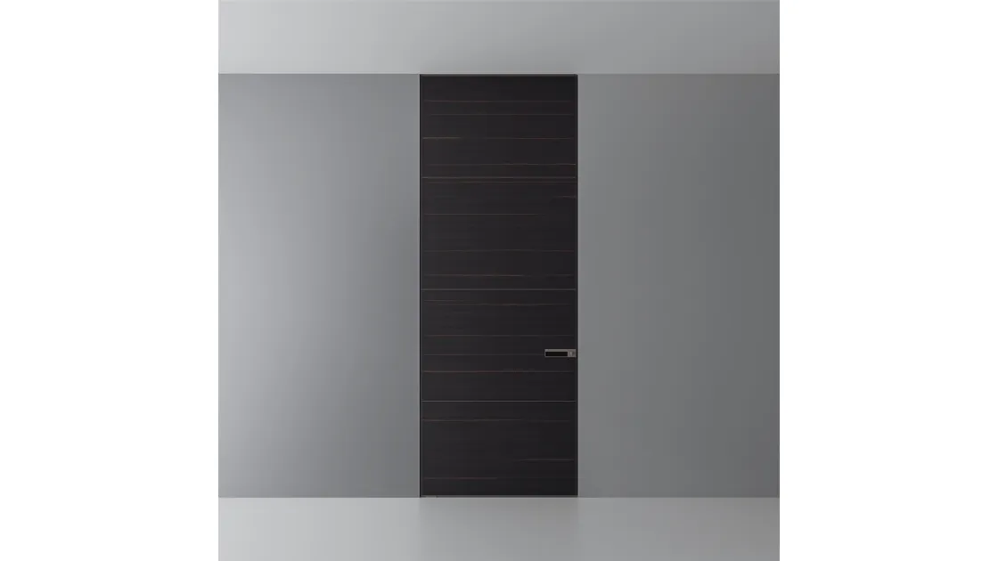 Porta per interni Radius Diamante Ebano di Rimadesio