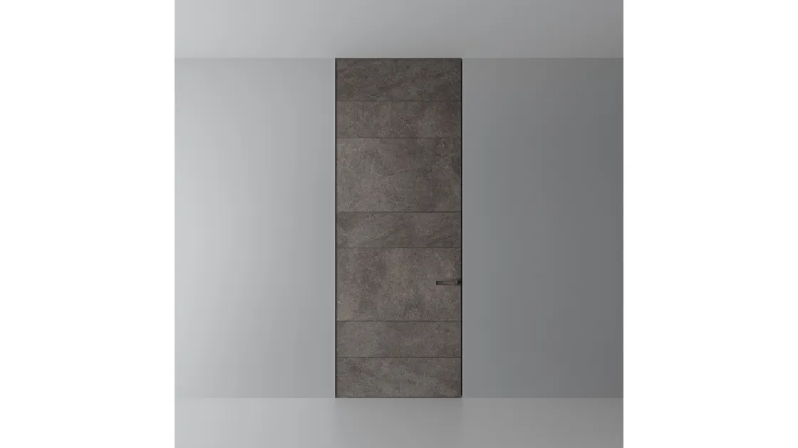 Porta per interni Radius Diamante Moka in gres di Rimadesio