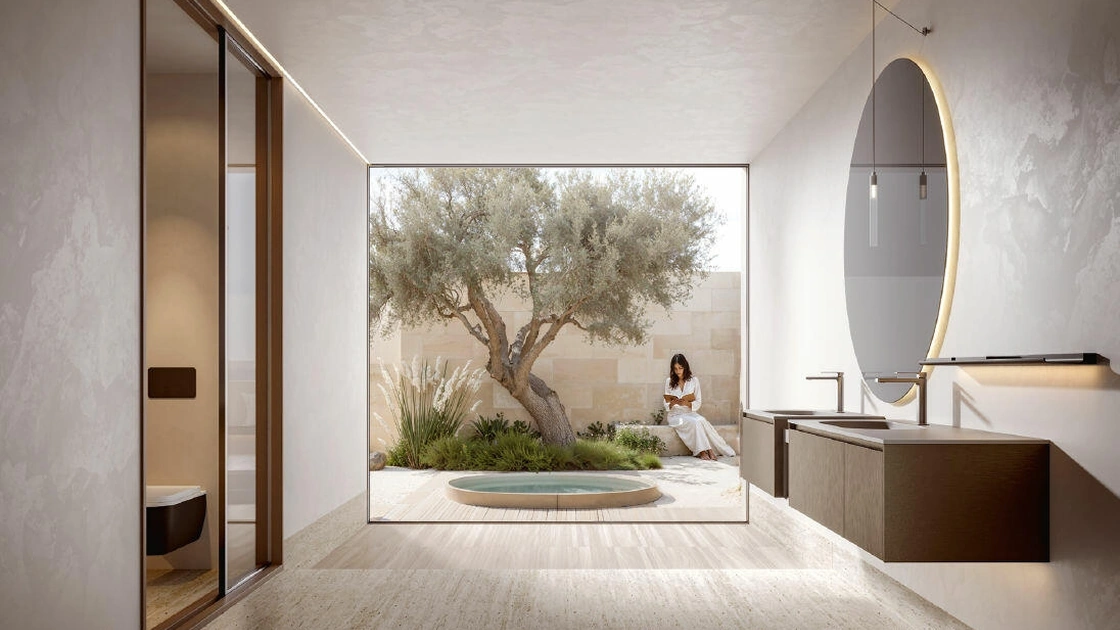Mobile da Bagno sospeso Giunone 2568 di Edoné