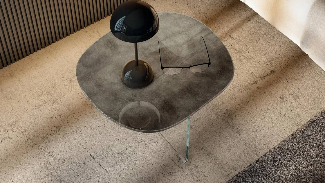 Comodino in vetro Pleasure 1419 Lago