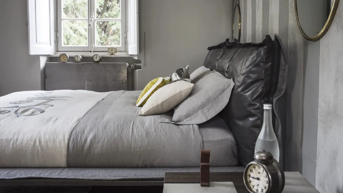 Letto in pelle Auto-Reverse Dream di Arketipo