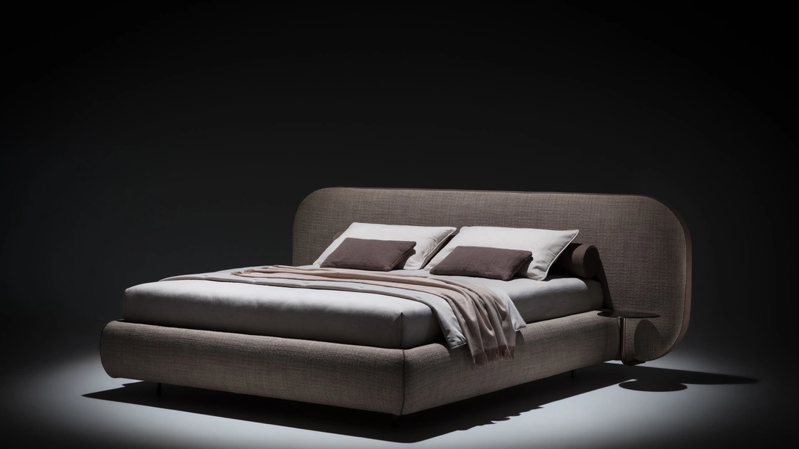 Letto matrimoniale B-Curve di Twils
