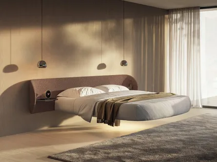 Letto Roundy Fluttua 2907 di Lago