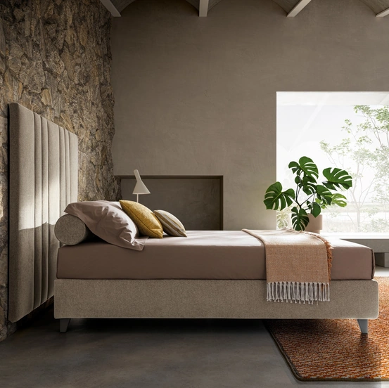 Letto a una piazza e mezza Tobia Sommier di Twils