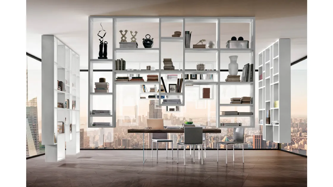 Libreria di design 30mm Weightless Sospesa al soffitto di Lago