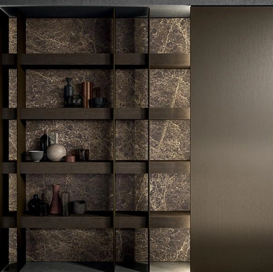 Libreria a muro Brera 04 di Modulnova