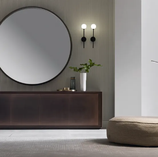 Madia Privacy in finitura laccato Rame Vintage di Capo d'Opera