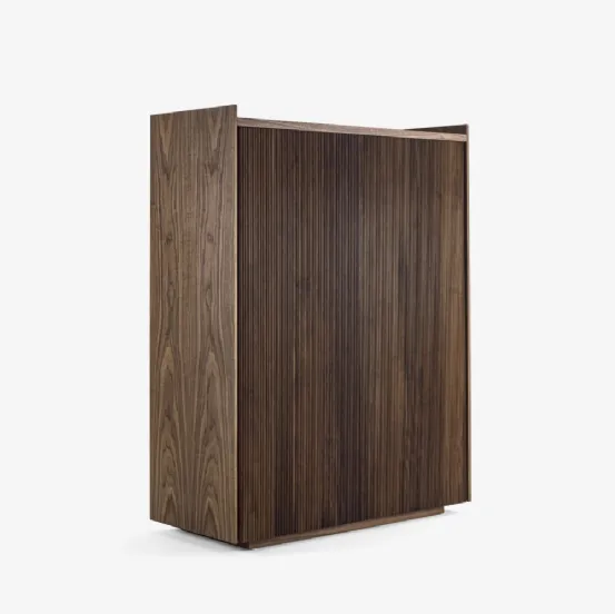 Madia Alta in legno massello e listellare Revo High di Riva1920
