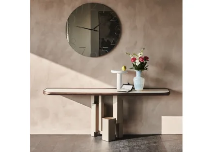 Consolle in ceramica e acciaio Skyline Keramik Premium di Cattelan Italia