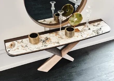 Consolle in ceramica Marmi Terminal Keramik Premium di Cattelan Italia
