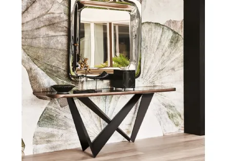 Consolle in ceramica effetto marmo Westin Keramik Premium di Cattelan Italia