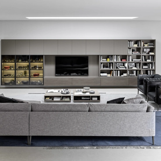 Parete Attrezzata Pannelli TV 02 di Novamobili