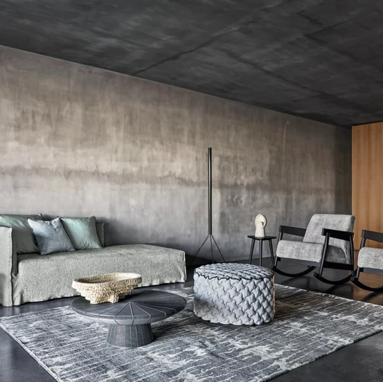 Poltrona a dondolo Brick di Gervasoni