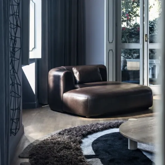 Poltrona in pelle Clara di Baxter