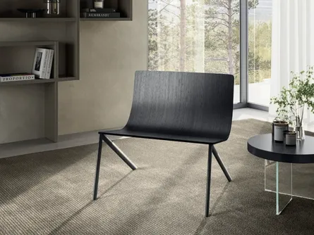 Poltrona Mezz'aria in legno di Lago