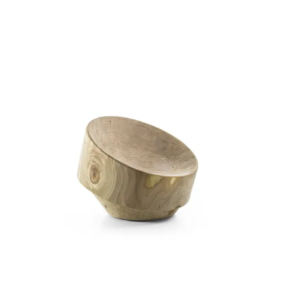 Poltroncina in legno massello di Cedro profumato Palio di Riva1920