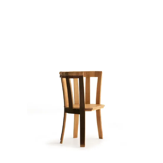 Sedia Draghessa in legno di Rovere di Riva1920