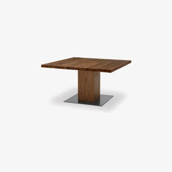 Tavolo Boss Executive Quadrato in legno massello di Riva1920