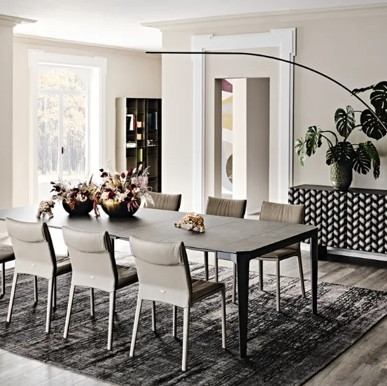 Consolle allungabile con piano in laminato Nemo di Cattelan Italia