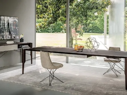Tavolo Glorious in Rovere Moka di Arketipo