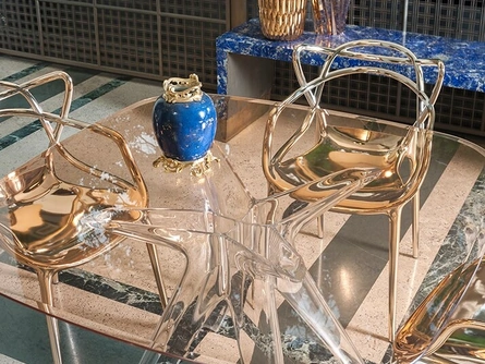 Tavolo Sir Gio Quadrato di Kartell