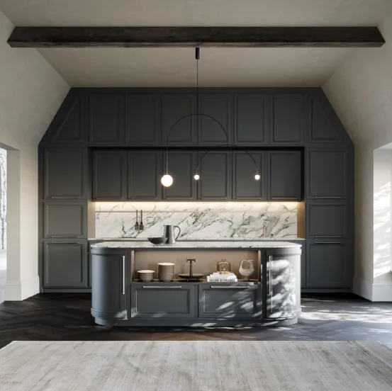 Cucina Classica con isola Living Design 1 de L'Ottocento