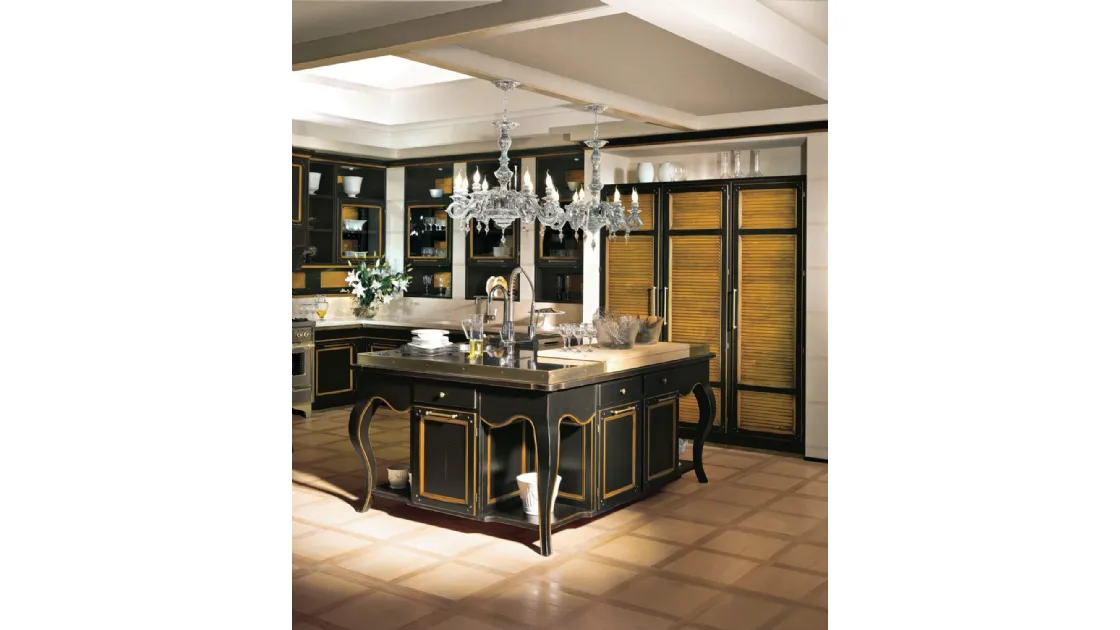 Cucina Classica con isola Living Style 2 de L'Ottocento