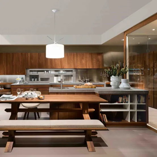 Cucina Design con penisola Canaletto 3 de L'Ottocento