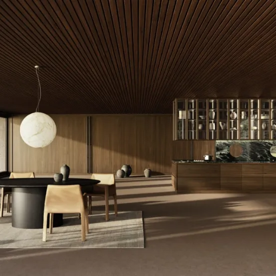 Cucina Design Chronos 2|2 con penisola de L'Ottocento