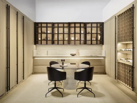 Cucina Design ad angolo Chronos 2|2 de L'Ottocento