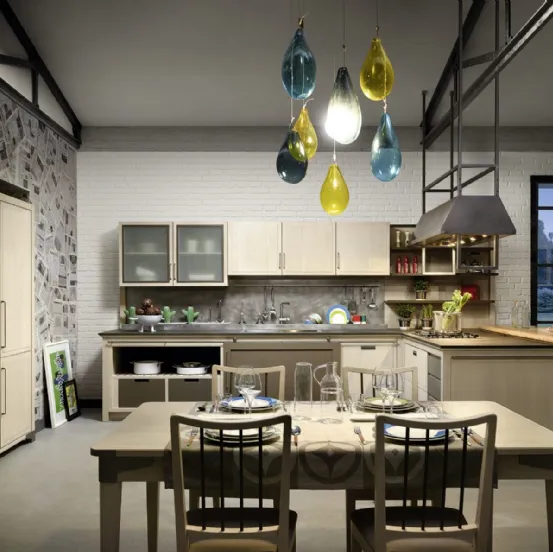 Cucina Design Industrial-Chic L'Ottocento