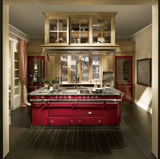 Cucina Design con isola Monterey 1 de L'Ottocento