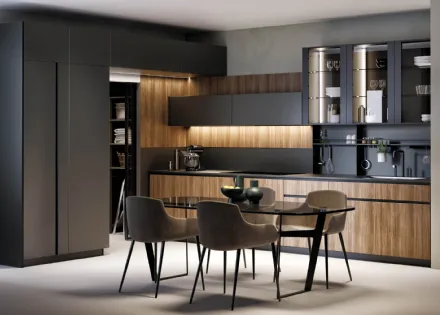 Cucina Moderna Sistematica angolare 03 Tratto di La Casa Moderna