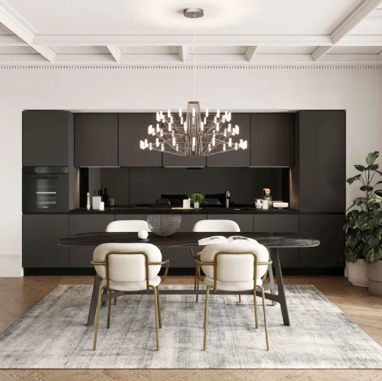 Cucina Moderna lineare Pratica 2404 di La Casa Moderna