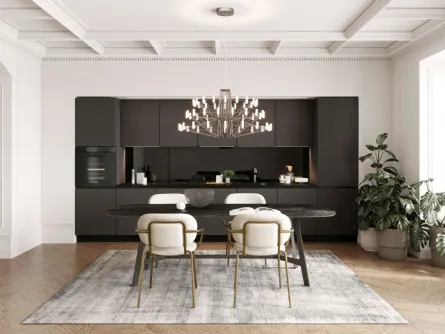Cucina Moderna lineare Pratica 2404 di La Casa Moderna
