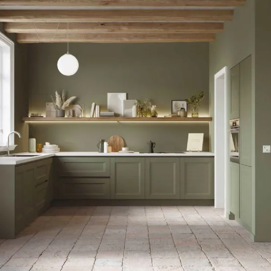 Cucina Moderna angolare Pratica 2414 di La Casa Moderna