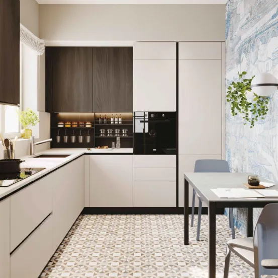 Cucina Moderna Pratica 2419 di La Casa Moderna