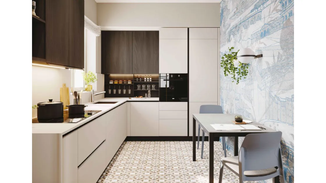 Cucina Moderna Pratica 2419 di La Casa Moderna