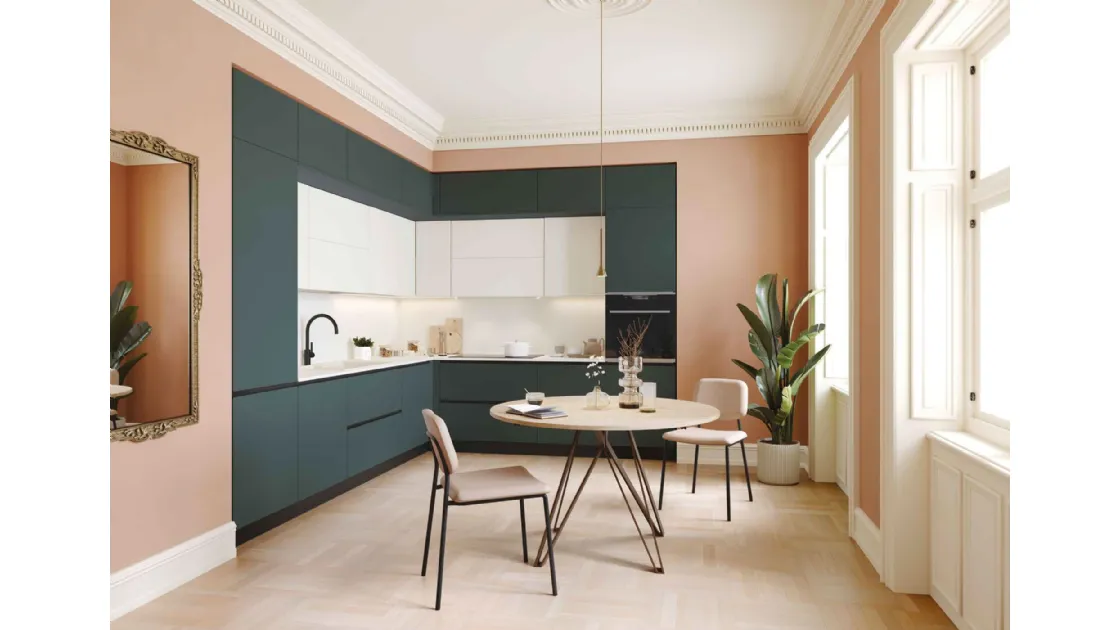 Cucina Moderna angolare Pratica 2425 di La Casa Moderna