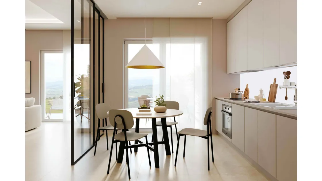 Cucina Moderna lineare Pratica 2501 di La Casa Moderna