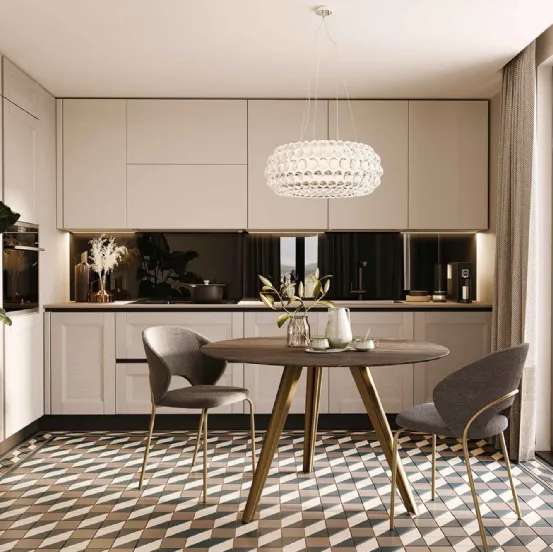 Cucina Moderna angolare Pratica 2502 di La Casa Moderna