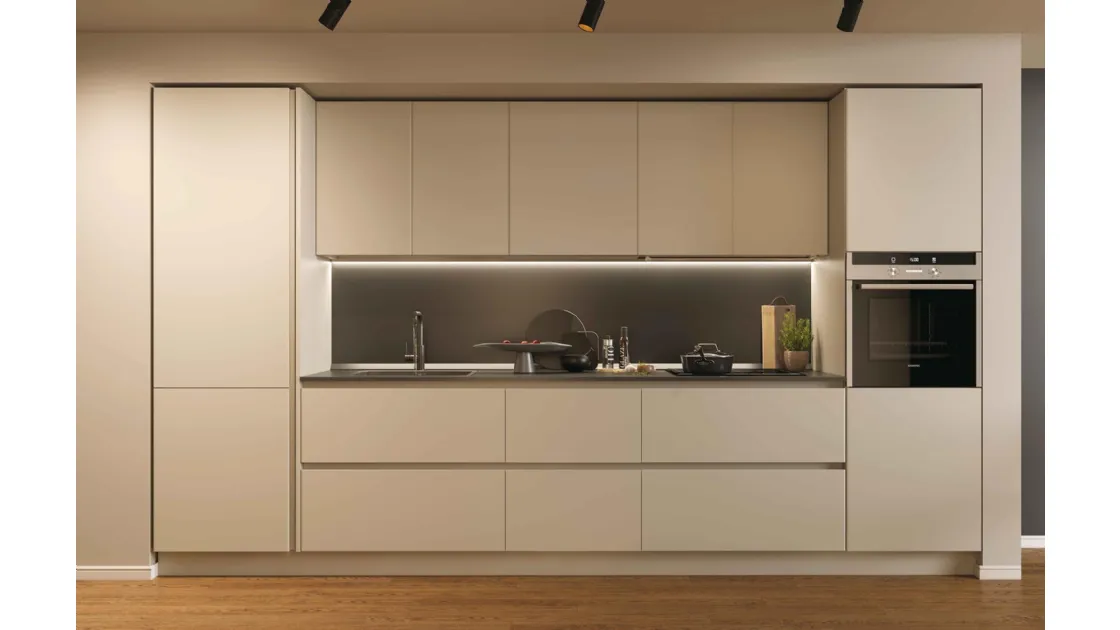 Cucina Moderna lineare Pratica 2506 di La Casa Moderna